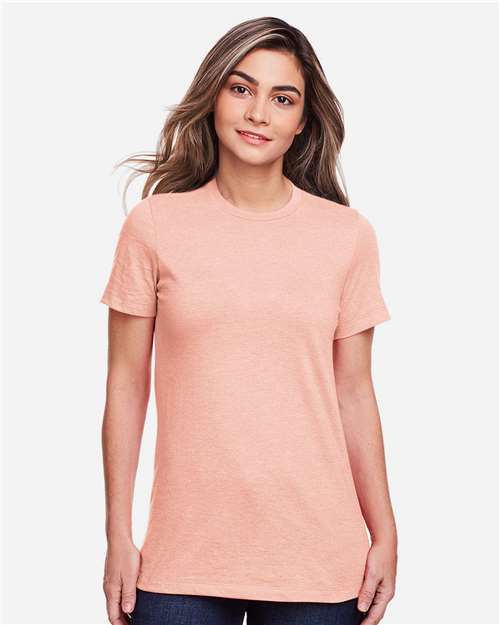 Gildan Women's Softstyle® CVC T-Shirt - Model Front