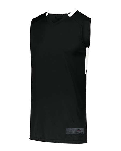 Augusta Sportswear Youth Step-Back Basketball Jersey - Side