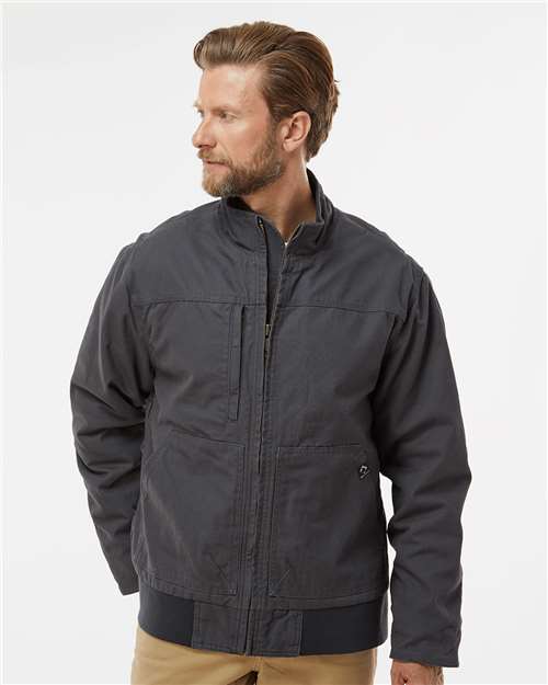 DRI DUCK Men's Force Power Move Bomber Jacket - Model Front