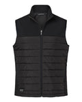 DRI DUCK Men's Summit Soft Shell Puffer Vest - Black Front