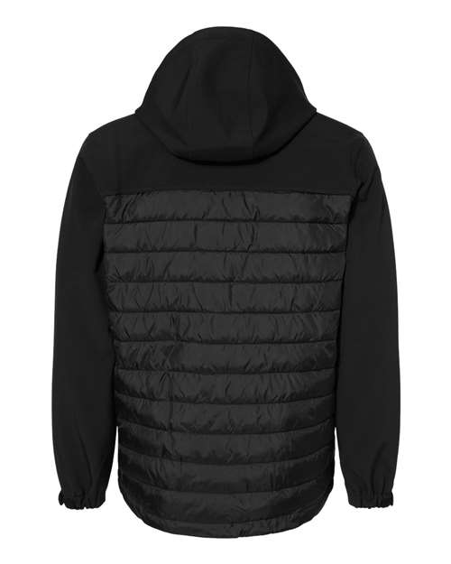 DRI DUCK Men's Pinnacle Soft Shell Puffer Jacket - Back