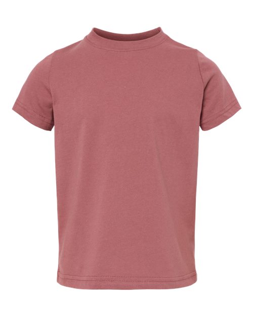 Rabbit Skins Toddler Fine Jersey Tee - Rouge Front