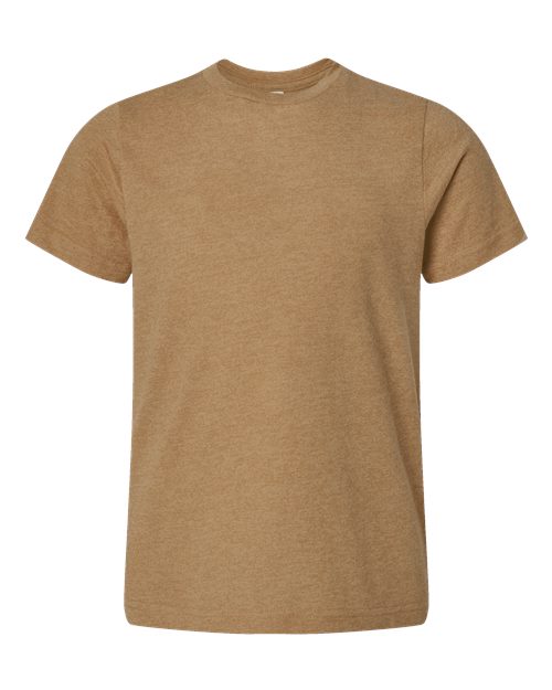 LAT Youth Fine Jersey Tee - Vintage Coyote Brown Front