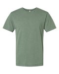 LAT Unisex Vintage Wash Tee - Washed Basil Front