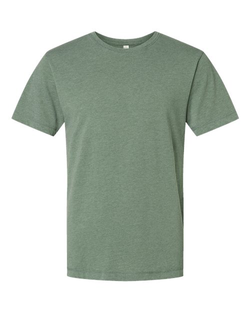 LAT Unisex Vintage Wash Tee - Washed Basil Front