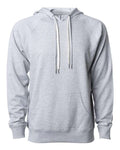 Independent Trading Co. Unisex Icon Lightweight Loopback Terry Hooded Sweatshirt - Athletic Heather Front
