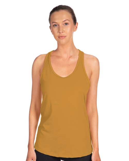 Next Level Women's Ideal Racerback Tank - Model Front