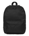 Liberty Bags 16" Basic Backpack - Black Front