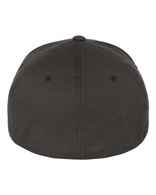 V-Flexfit® Cotton Twill Cap - Dark Grey Back