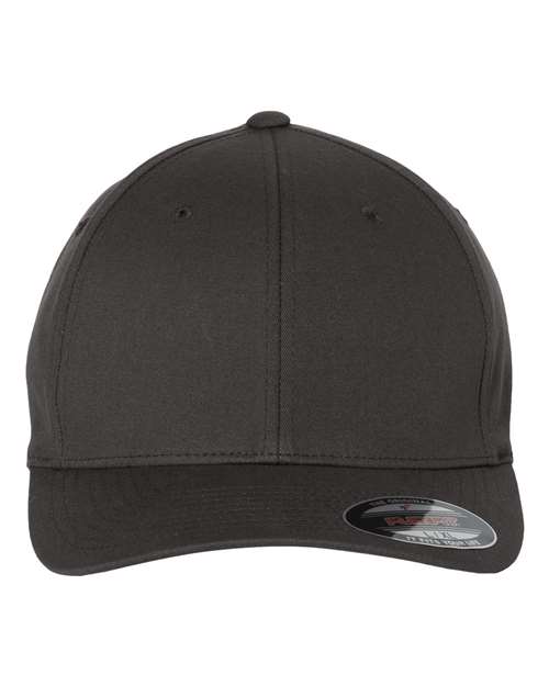 V-Flexfit® Cotton Twill Cap - Dark Grey Front