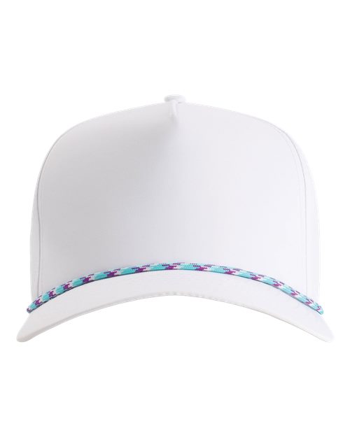 Imperial The Wrightson Cap - White/ Teal-Purple Front