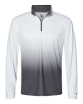 Badger Men's Hex 2.0 Quarter-Zip Pullover - Graphite Front