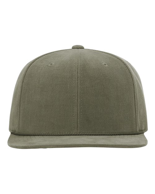 Richardson Timberline Corduroy Cap - Olive Front