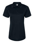 C2 Sport Women's Polo - Black Front
