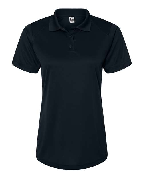 C2 Sport Women's Polo - Black Front