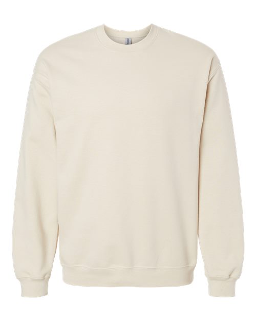 Unisex Softstyle® Midweight Crewneck Sweatshirt - Sand Front