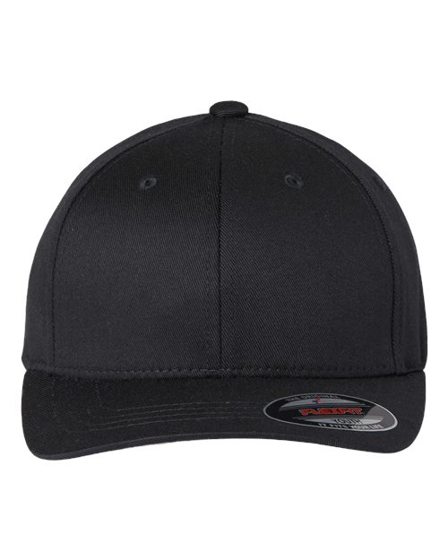 Flexfit Youth Cotton Blend Cap - Black Front