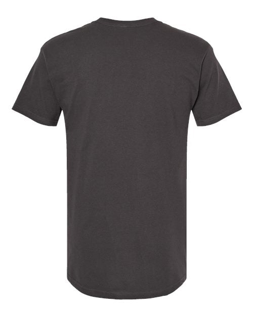 Men's Gold Soft Touch T-Shirt - Charcoal Back