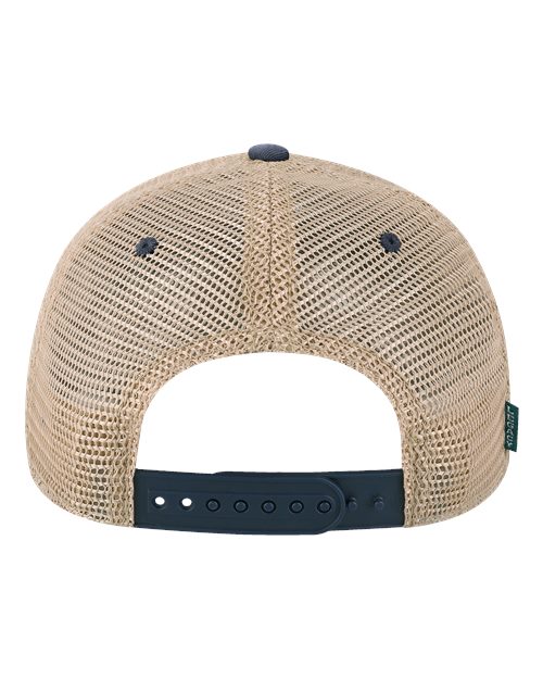 Old Favorite Trucker Cap - Navy/ Khaki Back