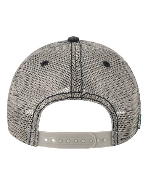 Dashboard Trucker Cap - Black/ Grey Back