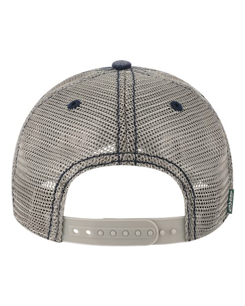Dashboard Trucker Cap - Navy/ Grey Back