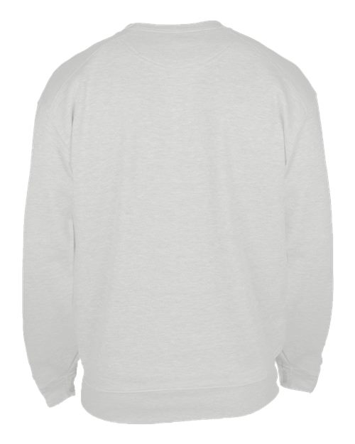 Badger Unisex Pocket Crewneck Sweatshirt - Back