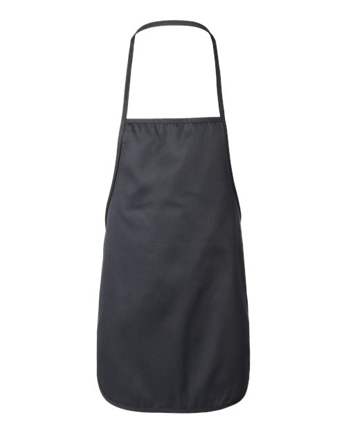 Liberty Bags Midweight Cotton Twill Butcher Apron - Black Front
