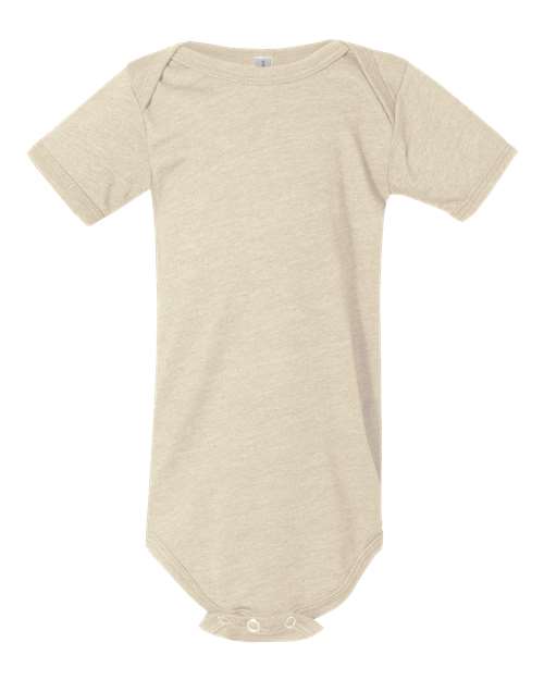 Infant Jersey One Piece - Heather Dust Front