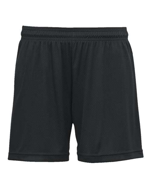 C2 Sport Women's Mesh Shorts - Black Front