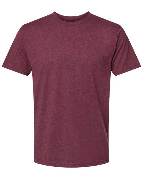 Next Level Unisex CVC Tee - Heather Maroon Front