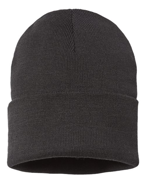 Sustainable Beanie - Black Back