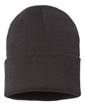 Sustainable Beanie - Black Front