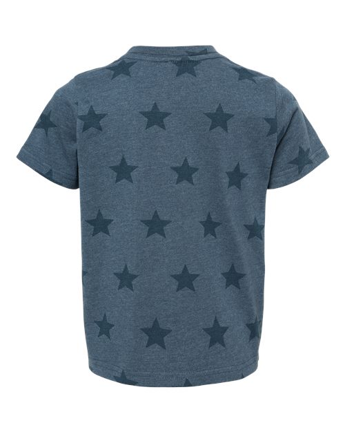 Code Five Toddler Star Print Tee - Back