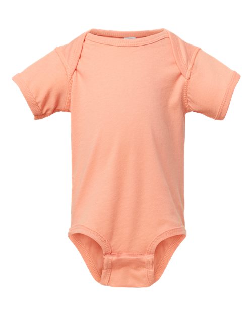 Rabbit Skins Infant Fine Jersey Bodysuit - Sunset Front