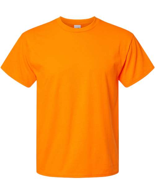 Hanes Unisex Essential-T T-Shirt - Safety Orange Front