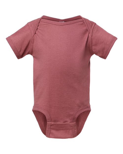Rabbit Skins Infant Fine Jersey Bodysuit - Rouge Front