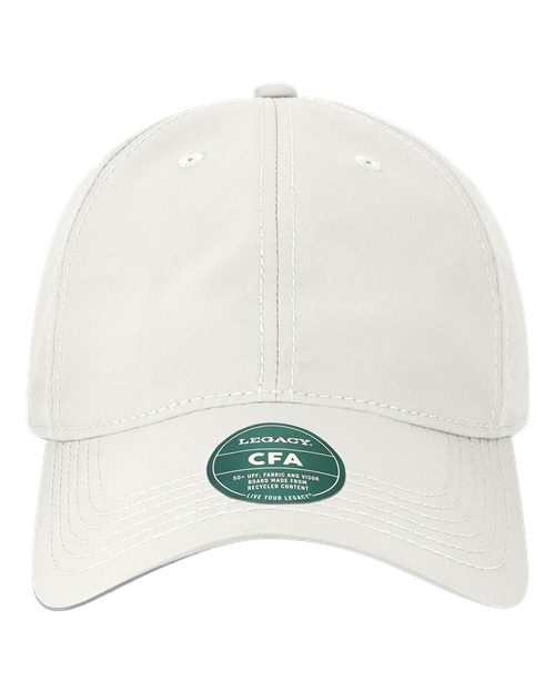 Cool Fit Adjustable Cap - White Front