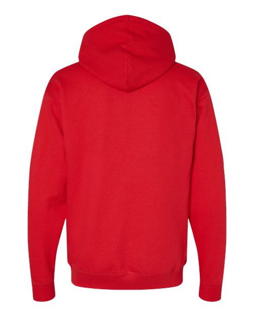 Hanes Unisex Perfect Sweats Hooded Sweatshirt - Back