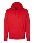 Hanes Unisex Perfect Sweats Hooded Sweatshirt - Athletic Red Front