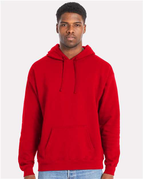 Hanes Unisex Perfect Sweats Hooded Sweatshirt - Model Front