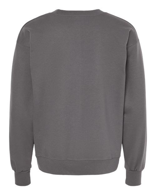 Unisex Ultimate Cotton® Crewneck Sweatshirt - Smoke Grey Back