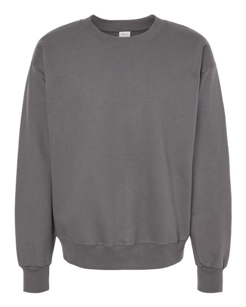 Unisex Ultimate Cotton® Crewneck Sweatshirt - Smoke Grey Front
