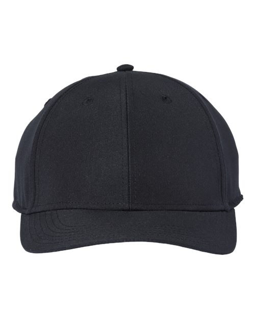 Atlantis Headwear Sustainable Recy Feel Cap - Black Front