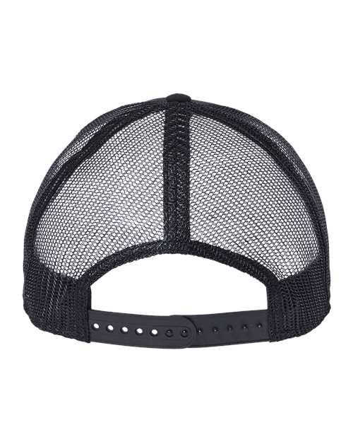 Atlantis Headwear Sustainable Recy Three Trucker Cap - Back