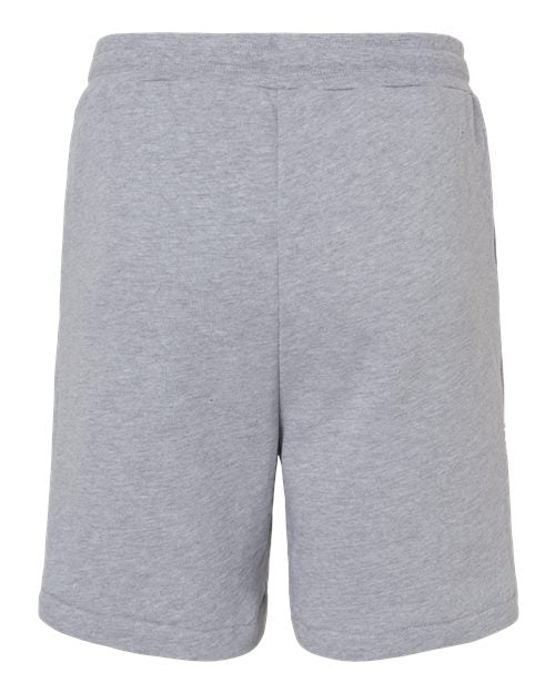 BELLA + CANVAS Unisex Sponge Fleece Shorts - Back