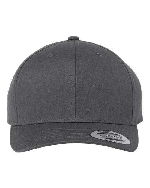 YP Classics CVC Snapback Cap - Charcoal Front
