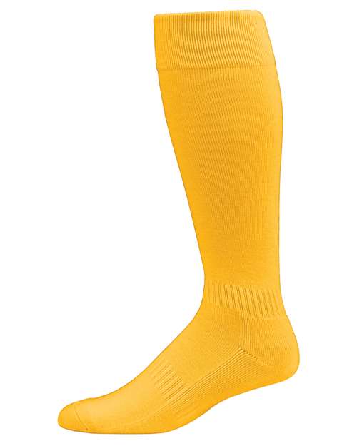 Augusta Sportswear Elite Multi-Sport Socks - Gold Front