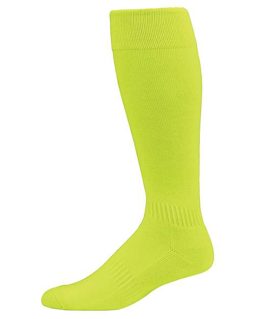 Augusta Sportswear Elite Multi-Sport Socks - Lime Front