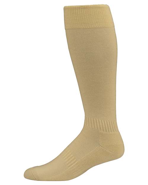 Augusta Sportswear Elite Multi-Sport Socks - Vegas Gold Front
