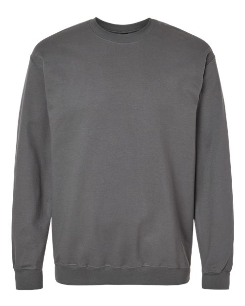 Unisex Softstyle® Midweight Crewneck Sweatshirt - Charcoal Front